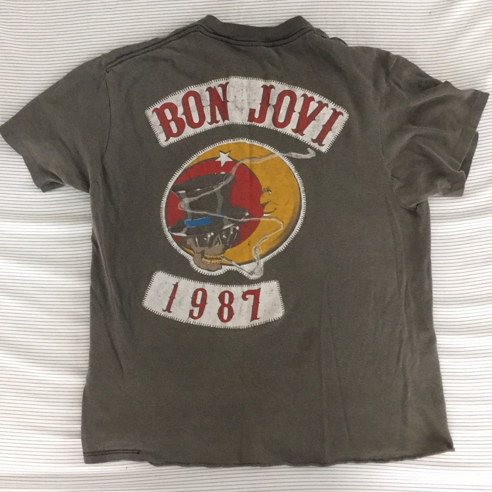 1987 Original Vintage Bon Jovi T-Shirt